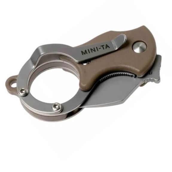 Fox'ta Fox Mini-Ta folding knife brown