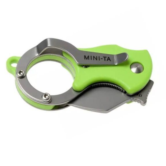 Fox'ta Fox Mini-Ta Folding Knife Green