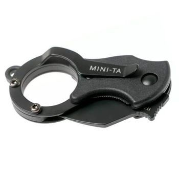 Fox Mini-Ta Folding Knife All Black