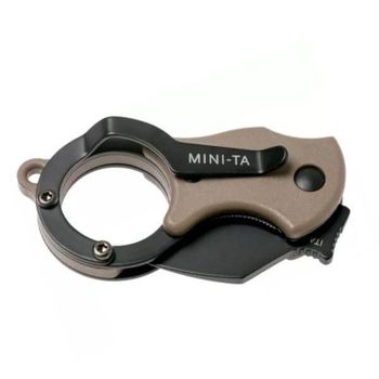 Fox Mini-Ta Folding Knife black blade