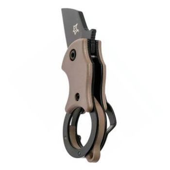Fox Mini-Ta Folding Knife black blade