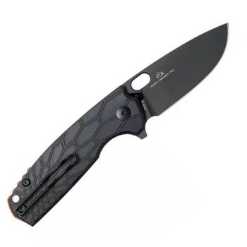Fox Core folding knife all black