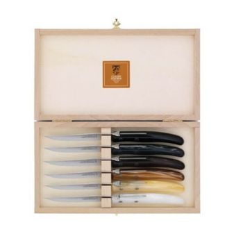 Laguiole Steak Knife Set Dozorme 22cm