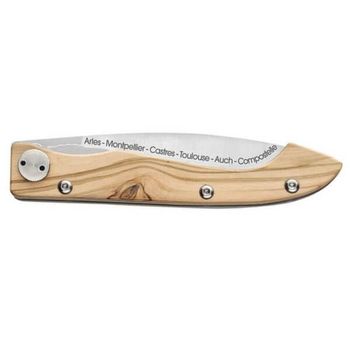 Claude Dozorme folding knife "Compostelle" Way of Arles