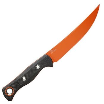 Benchmade meatcrafter™ fixed hybrid hunting knife orange blade
