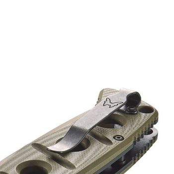 Benchmade Auto Adamas Folding Knife - Sibert brown