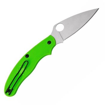 Spyderco UK Penknife salt green pocket knife