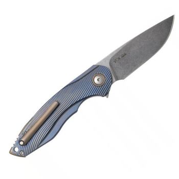 Folding knife MKM "Timavo" series by Viper Titanium blue