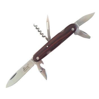 Douris Chastel pocket knife "Navette" violet 6 pieces