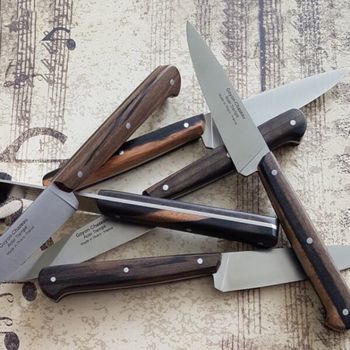 Coffret 6 couteaux office Goyon-Chazeau "Le Ptit tradi"