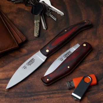 Cudeman stamina folding hunting knife