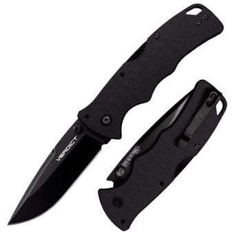 Cold Steel "Verdict" Folding Knife Spear Point all black