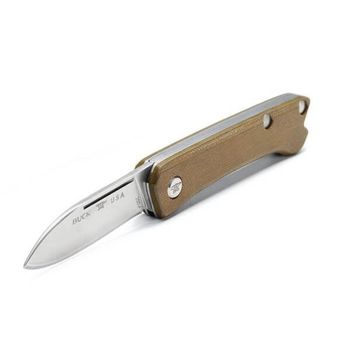 Couteau pliant Buck Saunter vert Drop Point