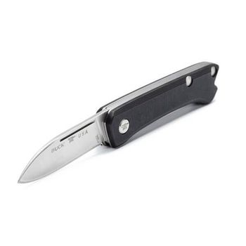 Couteau pliant Buck Saunter noir Drop Point