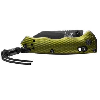Benchmade Full Immunity green folding knife