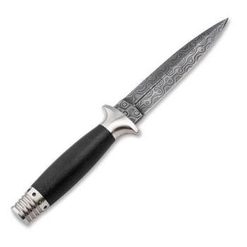 Boker MG-42 Damascus dagger fixed knife