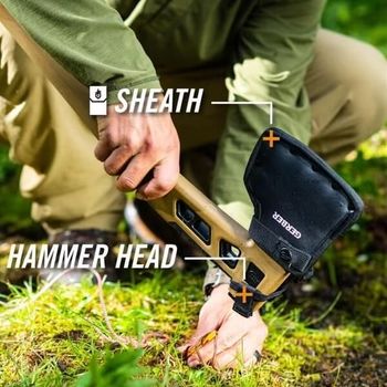 Bushcraft Axe Gerber with paracord and lighter