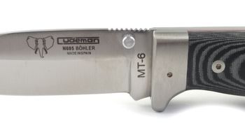 Cudeman folding survival knife leather sheath