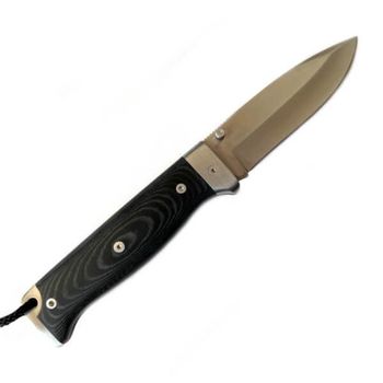 Cudeman folding survival knife leather sheath
