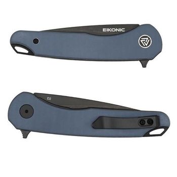 Eikonic Dromas G10 blue pocket knife