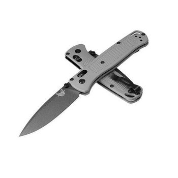 Benchmade Bugout Storm Gray folding knife