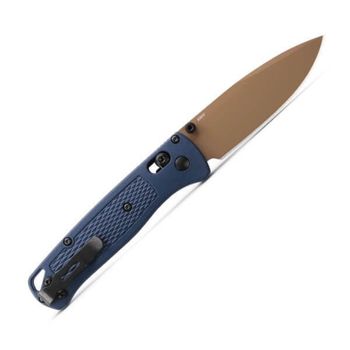 Benchmade Bugout Crater Blue folding knife