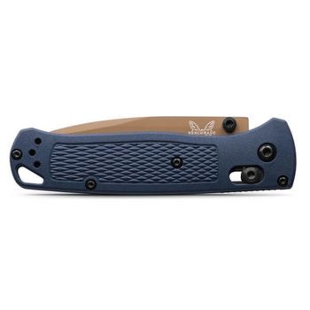 Benchmade Bugout Crater Blue folding knife