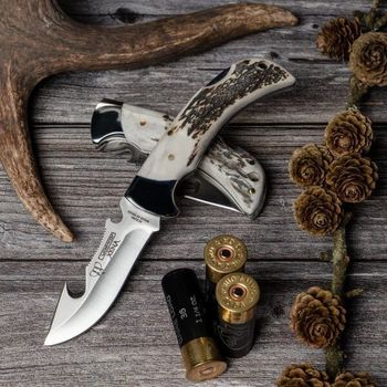 Couteau de chasse pliant Cudeman Xena