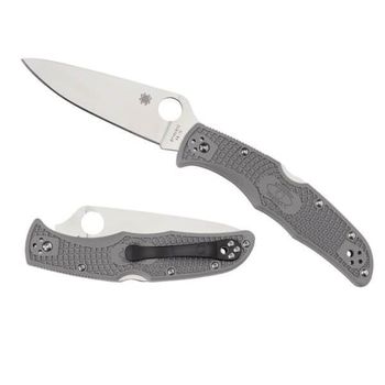 Spyderco Endura 4 Klappmesser Grau