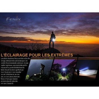 Fenix LED torch black 92mm