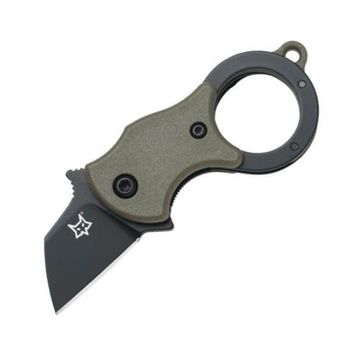 Fox Mini-Ta Folding Knife black blade