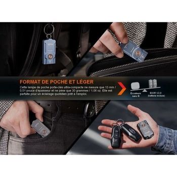 Fenix LED keyring torch, 52mm