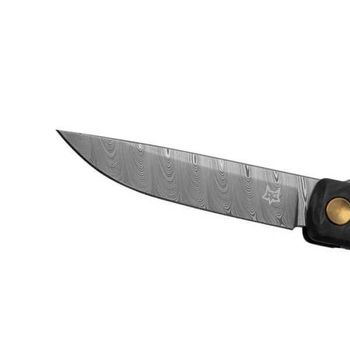 Fox Chnops Carbon folding knife Damascus blade