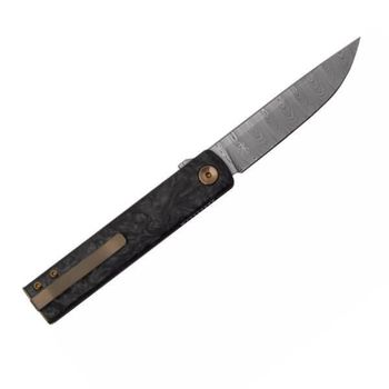 Klappmesser Fox Chnops Carbon Damastklinge