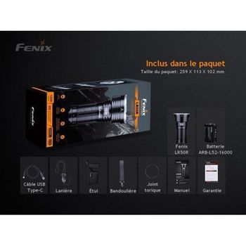 Fenix 163mm LED-Taschenlampe
