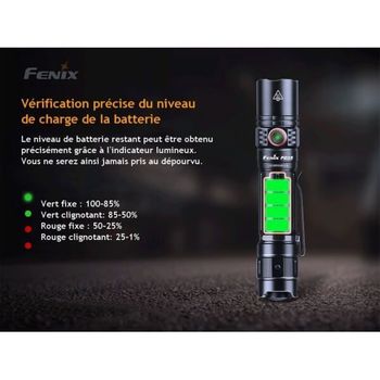 Fenix LED torch black 134mm