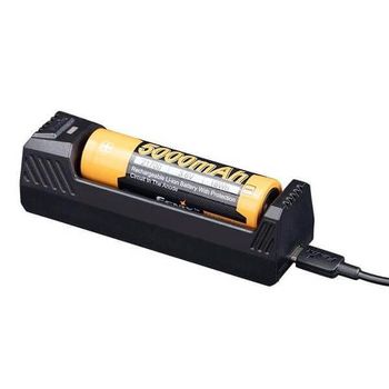 Chargeur Fenix USB pour accus 18650/21700/26650