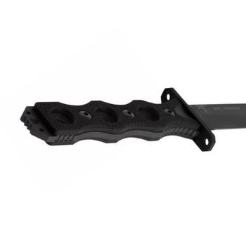 Benchmade SCOP black mixed tactical fixed knife