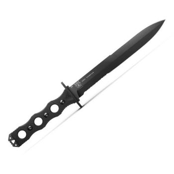 Benchmade SCOP black mixed tactical fixed knife