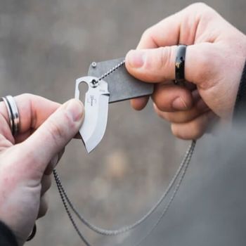 Boker Klappmesser Hals plus Dog Tag