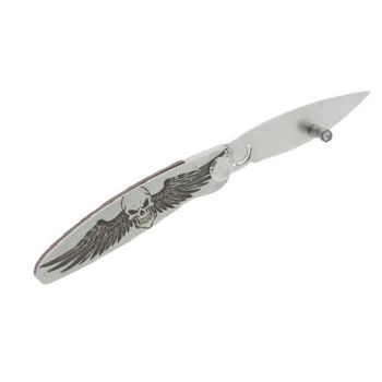 K2® folding knife by Roger Orfèvre Death wings design