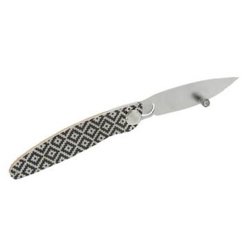 Couteau pliant K2® Roger Orfèvre décor mosaïque