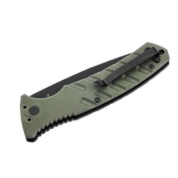 06EX901 Boker Plus Large Strike Grivory Green automatic knife