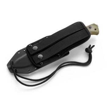 Lionsteel "T6" micarta T6B.3V.CVG fixed knife