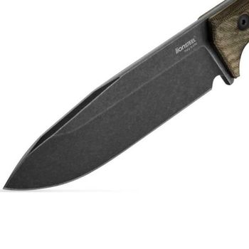 Feststehendes Messer Lionsteel "T6" micarta K490 T6B.CVG