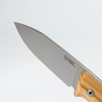Lionsteel "B35" olive wood fixed knife B35.UL