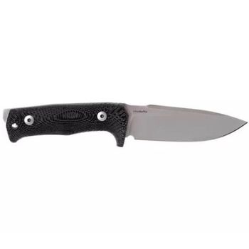 T5.MI Lionsteel "T5" micarta fixed knife black/grey