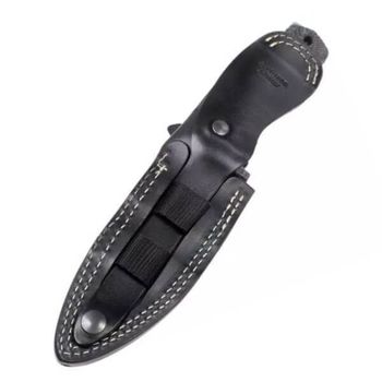 T5.MI Lionsteel "T5" micarta fixed knife black/grey