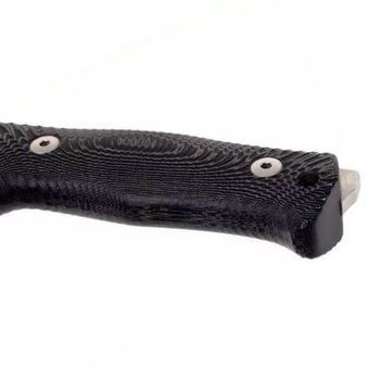T5.MI Lionsteel "T5" micarta fixed knife black/grey