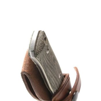 B35.CVG Lionsteel "B35" micarta fixed knife